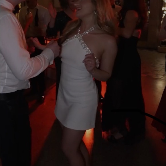 Retrofete Kristi Pearl Embellished Dress - Picture 5 of 8